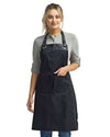 Artisan Collection by Reprime RP123 Espresso Bib Apron with Pocket
