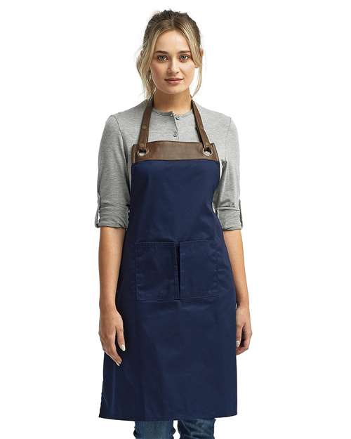 Artisan Collection by Reprime RP123 Espresso Bib Apron with Pocket