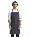 Artisan Collection by Reprime RP126 Jeans Stitch Denim Bib Apron with Pockets