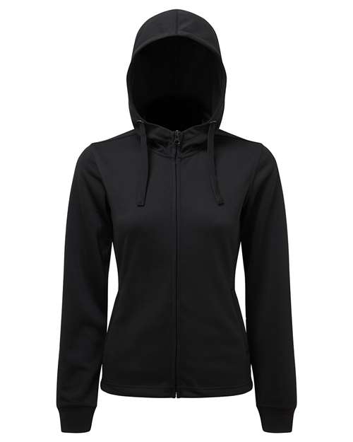 TriDri TD498 Women's Spun Dyed Full-Zip Hooded Sweatshirt