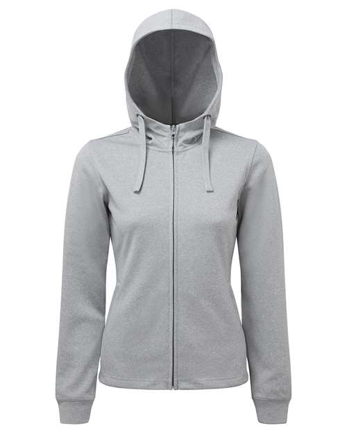 TriDri TD498 Women's Spun Dyed Full-Zip Hooded Sweatshirt