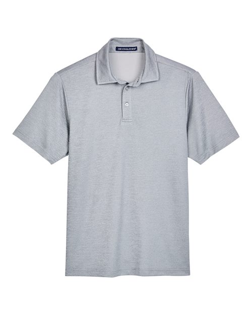 Devon & Jones DG22 Men's CrownLux Performance® Address Mélange Polo