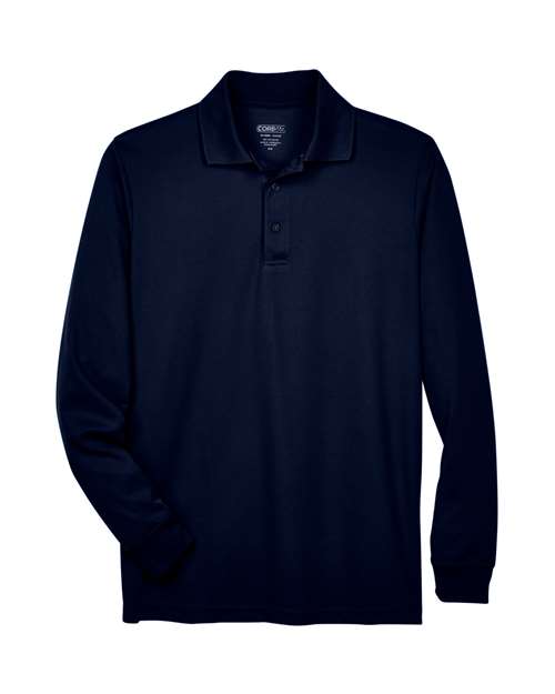 CORE365 88192 Men's Pinnacle Performance Long Sleeve Piqué Polo