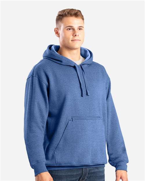 Berne Apparel SP418 Men's Heritage Zippered Pocket Hooded Pullover Sweatshirt