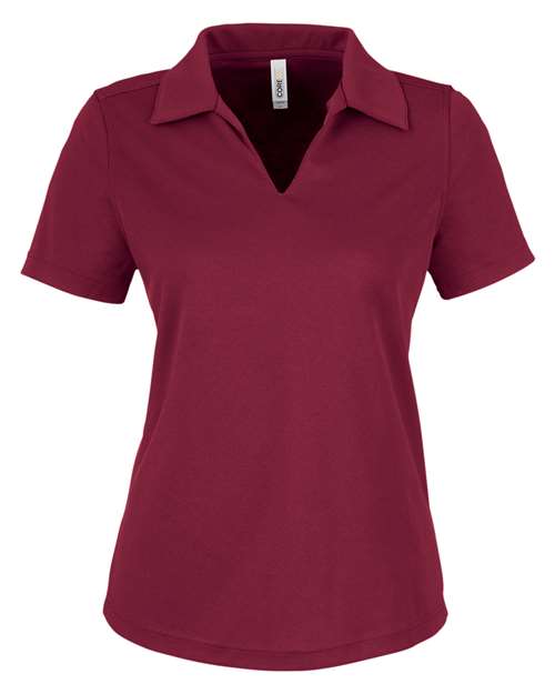 CORE365 CE104W Women's Market Snag Protect Mesh Polo
