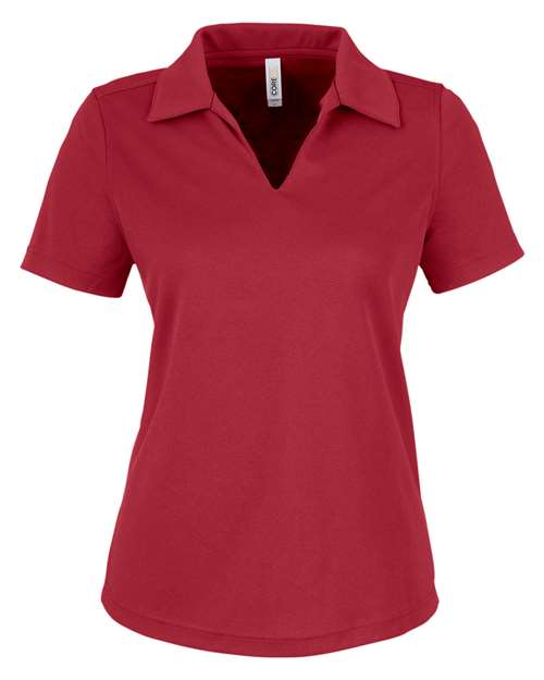 CORE365 CE104W Women's Market Snag Protect Mesh Polo