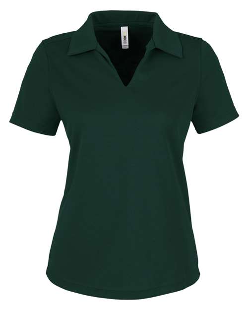 CORE365 CE104W Women's Market Snag Protect Mesh Polo