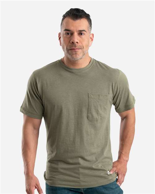 Berne Apparel BSM38 Men's Lightweight Performance Pocket T-Shirt