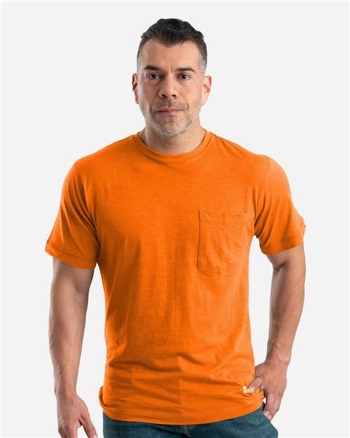 Berne Apparel BSM38 Men's Lightweight Performance Pocket T-Shirt