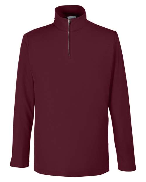 CORE365 CE405 Men's Fusion ChromaSoft™ Pique Quarter-Zip Pullover