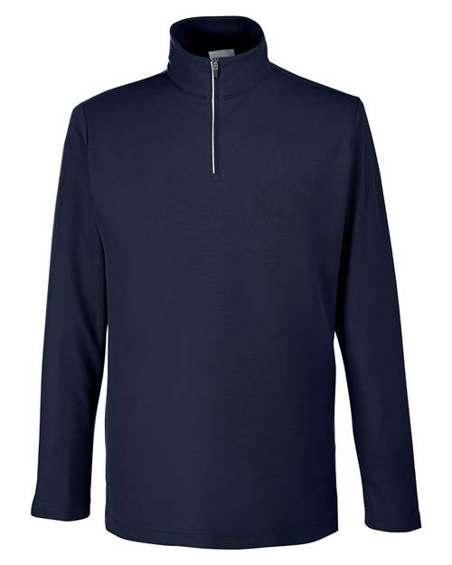 CORE365 CE405 Men's Fusion ChromaSoft™ Pique Quarter-Zip Pullover