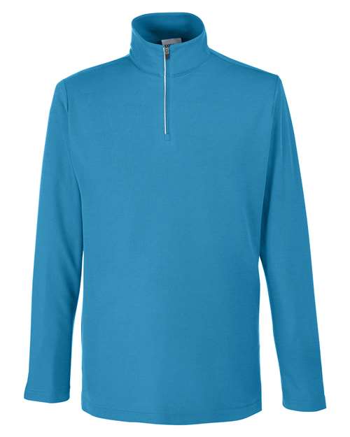 CORE365 CE405 Men's Fusion ChromaSoft™ Pique Quarter-Zip Pullover