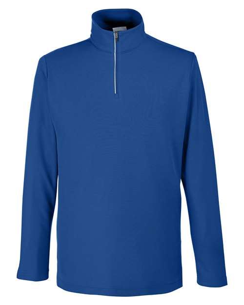 CORE365 CE405 Men's Fusion ChromaSoft™ Pique Quarter-Zip Pullover