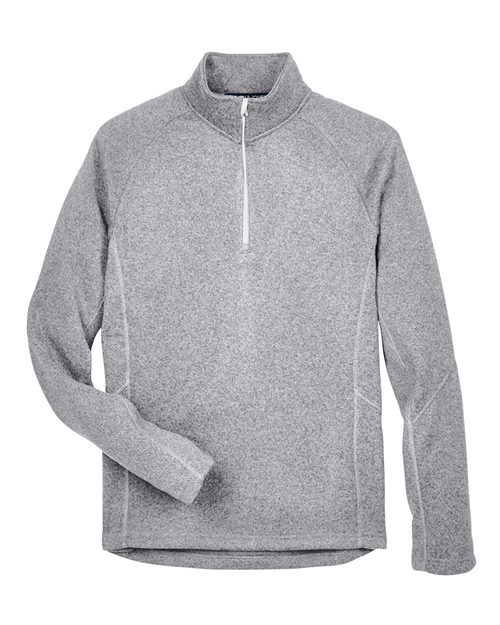 Devon & Jones DG792 Unisex Bristol Sweater Fleece Quarter-Zip Pullover