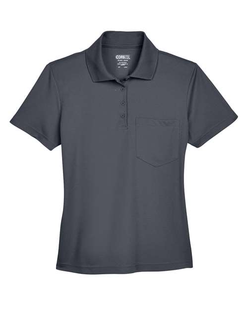 CORE365 78181P Women's Origin Performance Piqué Polo with Pocket