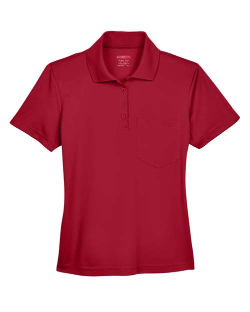 CORE365 78181P Women's Origin Performance Piqué Polo with Pocket
