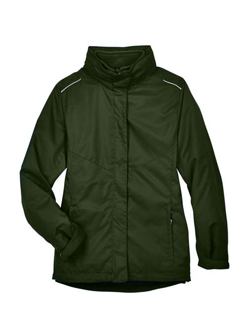CORE365 78205 Women's 3-in-1 Jacket with Fleece Liner