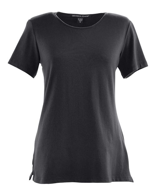 Devon & Jones DP182W Women's Perfect Fit™ Shell T-Shirt
