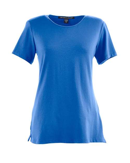Devon & Jones DP182W Women's Perfect Fit™ Shell T-Shirt
