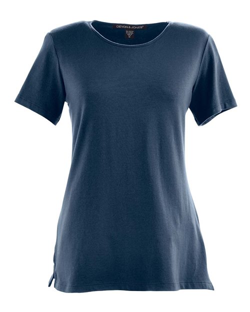 Devon & Jones DP182W Women's Perfect Fit™ Shell T-Shirt