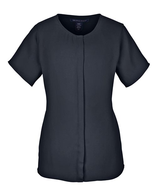 Devon & Jones DP612W Women's Perfect Fit™ Crepe Blouse
