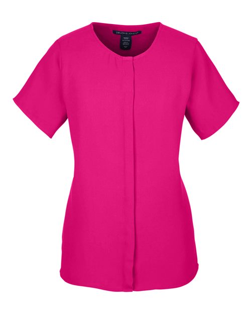 Devon & Jones DP612W Women's Perfect Fit™ Crepe Blouse