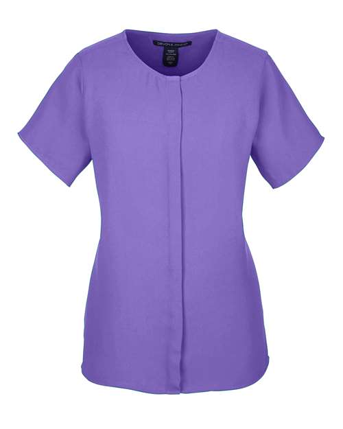 Devon & Jones DP612W Women's Perfect Fit™ Crepe Blouse