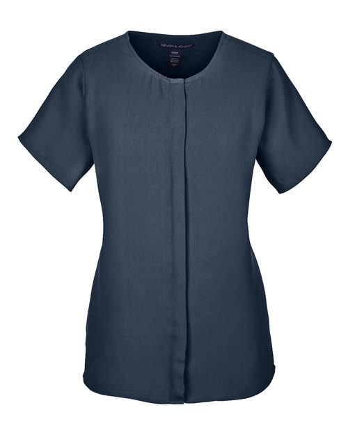 Devon & Jones DP612W Women's Perfect Fit™ Crepe Blouse