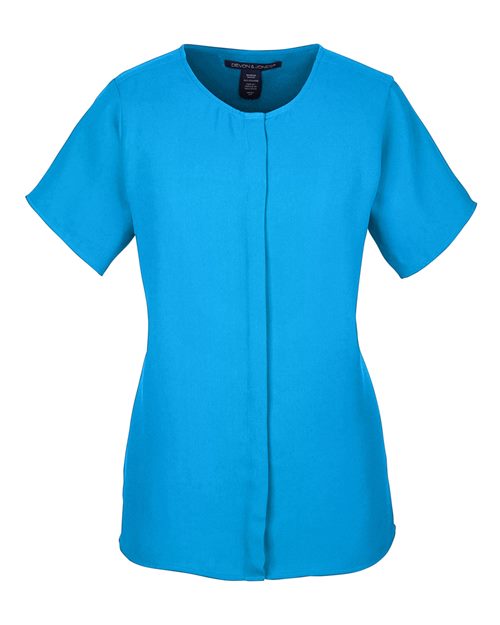 Devon & Jones DP612W Women's Perfect Fit™ Crepe Blouse