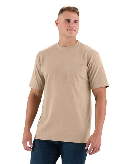 Berne Apparel BSM16T Men's Tall Heavyweight Pocket T-Shirt