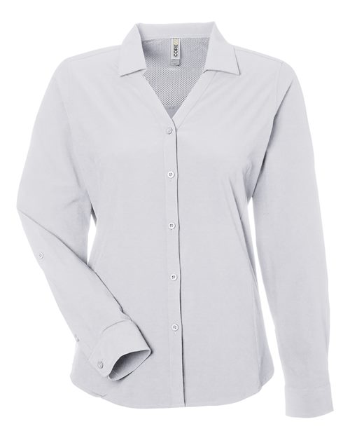 CORE365 CE510LW Women's Ultra UVP® Long Sleeve Marina Shirt