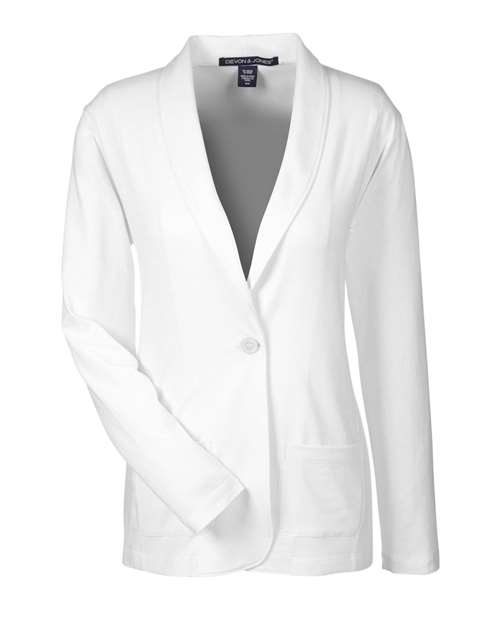 Devon & Jones DP462W Women's Perfect Fit™ Shawl Collar Cardigan
