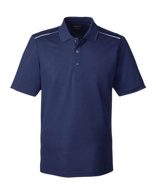 CORE365 88181R Men's Radiant Performance Piqué Polo with Reflective Piping