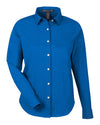 Devon & Jones DG505W Women's CrownLux Performance® Spencer Poplin Dress Shirt