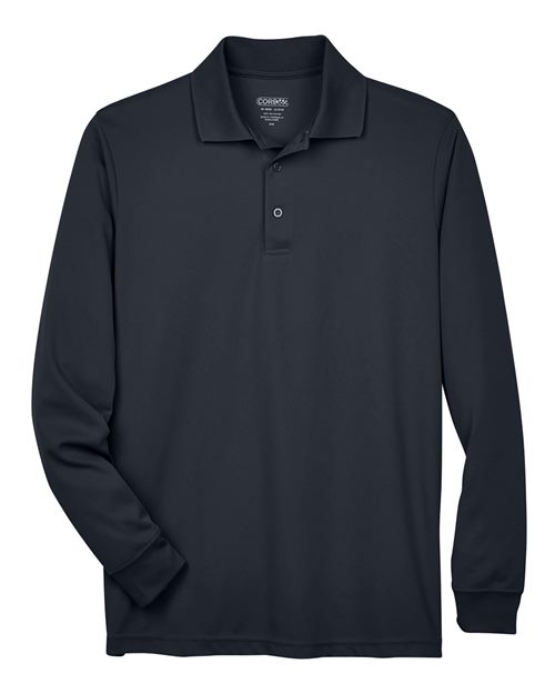 CORE365 88192T Men's Tall Pinnacle Performance Long Sleeve Piqué Polo