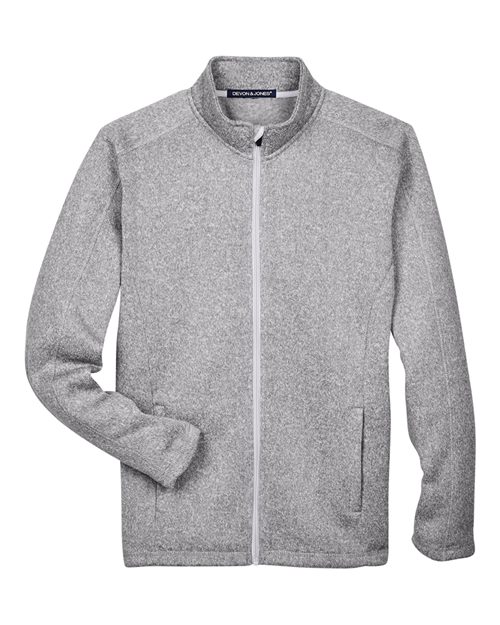 Devon & Jones DG793 Men's Bristol Full-Zip Sweater Fleece Jacket