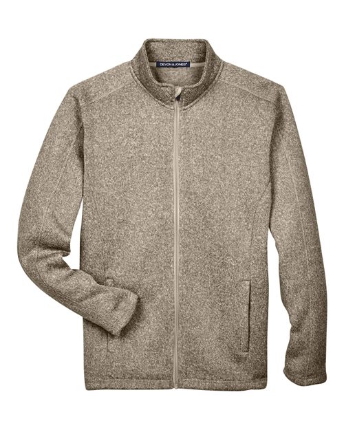 Devon & Jones DG793 Men's Bristol Full-Zip Sweater Fleece Jacket