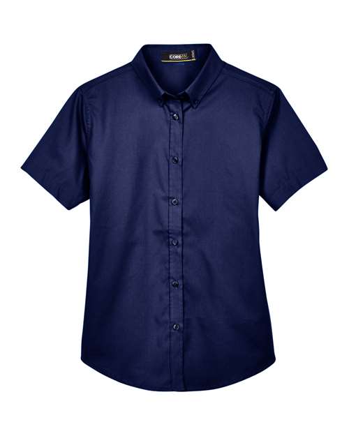 CORE365 78194 Women's Optimum Short Sleeve Twill Shirt