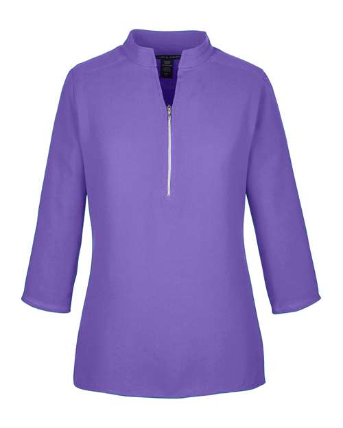 Devon & Jones DP611W Women's Perfect Fit™  Three-Quarter Sleeve Crepe Tunic
