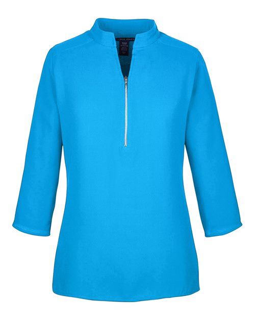 Devon & Jones DP611W Women's Perfect Fit™  Three-Quarter Sleeve Crepe Tunic