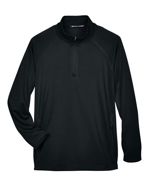 Devon & Jones DG440 Men's Stretch Tech-Shell® Compass Quarter-Zip Pullover