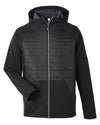 CORE365 CE808 Unisex Techno Lite Hybrid Hooded Jacket