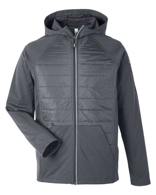 CORE365 CE808 Unisex Techno Lite Hybrid Hooded Jacket