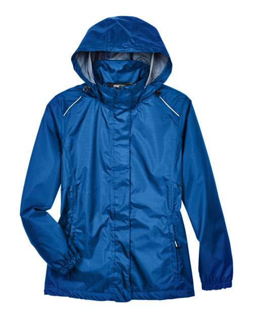 CORE365 78185 Women's Climate Seam-Sealed Lightweight Variegated Ripstop Jacket