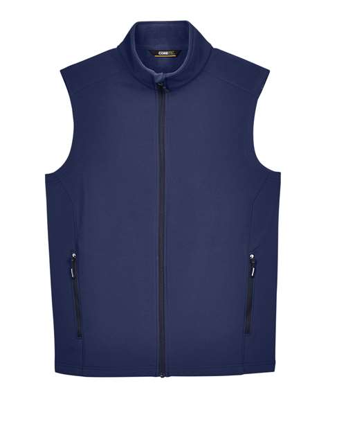 CORE365 CE701 Men's Cruise Two-Layer Fleece Bonded Soft Shell Vest
