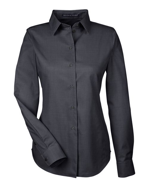 Devon & Jones DG532W Women's Crown Collection® Royal Dobby Woven Dress Shirt