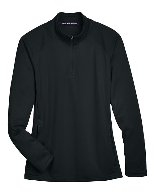 Devon & Jones DG440W Women's Stretch Tech-Shell® Compass Quarter-Zip Pullover