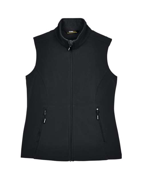 CORE365 CE701W Women's Cruise Two-Layer Fleece Bonded Soft Shell Vest