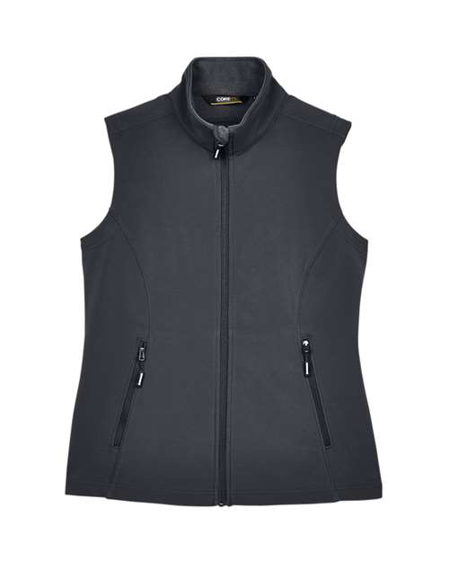 CORE365 CE701W Women's Cruise Two-Layer Fleece Bonded Soft Shell Vest