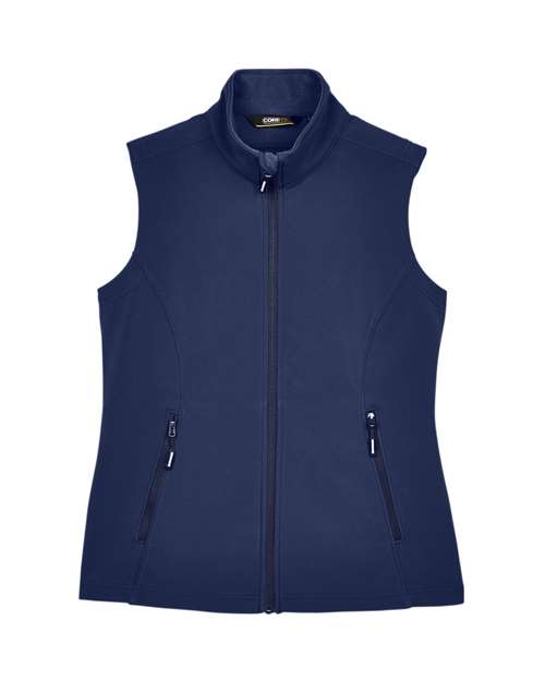 CORE365 CE701W Women's Cruise Two-Layer Fleece Bonded Soft Shell Vest